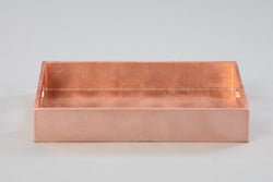 Small Rectangular Rose Gold Tray